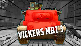 Vickers MBT Mk3 Is  Special  Wot Blitz [upl. by Arakihc]