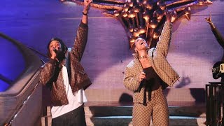 Alicia Keys and JAYZ Bring Tony Awards Audience to Their Feet with Empire State of Mind [upl. by Annuahs]