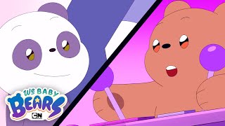 The Bears Break Dippy Out  We Baby Bears  Cartoon Network [upl. by Drarig]