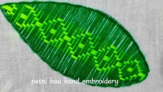 🌿puntadas para servilletasromanian stitch embroidery puntillas para servilletas de una sola vuelta [upl. by Atsev727]