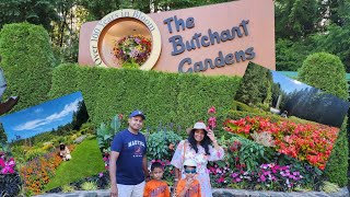 THE BUTCHARD GARDENS BRITISH COLUMBIA 🇨🇦 [upl. by Ming920]