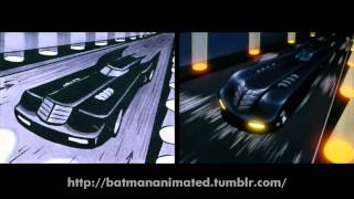 Batman The Animated Series From Storyboard To Animation  Intro [upl. by Cordy]