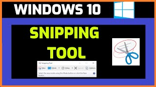 How to use Snipping Tool on Windows 10 [upl. by Ahso]