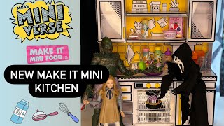 MGA Miniverse NEW Make It Mini Kitchen review [upl. by Inasah]