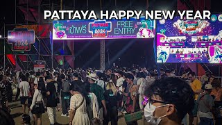 Pattaya Today Happy New Year 2024 [upl. by Cirdor407]