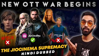 Jiocinema Vs Netflix Vs Prime  New OTT War Begins  Hindi Dubbed Series  Jio New OTT Plans [upl. by Stricklan]