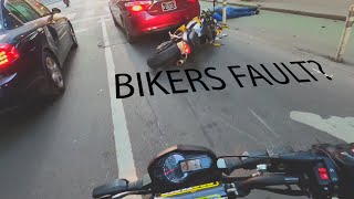 NEW BIKES SMASHED  CLOSE CALLS amp MOTORCYCLE CRASHES 16 [upl. by Emolas]