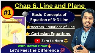 Lec 01Introduction of Vectors and Cartesian Equations of Lines in 3D space 3D GeometryMH Board [upl. by Aciruam476]