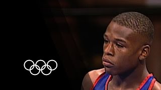 Floyd Mayweather Jr Wins Olympic Bronze at the Atlanta 1996 Olympics [upl. by Lyrahc]