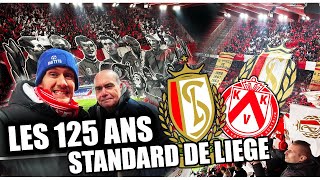 LES 125 ANS DU STANDARD DE LIEGE 🔥et cest tout RSCL vs COURTRAI  Vlog 59 [upl. by Ytirev430]