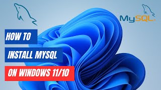 How to Install MySQL Server and Workbench on Windows 1011 2024 [upl. by Neelyaj]