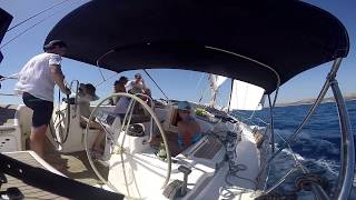 Sailing in Kornati Islands on a Bavaria 46 Cruiser DJI Spark GoPro Hero GoPro Dome [upl. by Stila942]