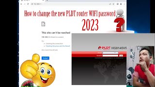 How to change the new PLDT router WIFI password [upl. by Araldo]