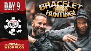 BRACELET HUNTING with PHIL IVEY  Daniel Negreanu 2024 WSOP VLOG Day 9 [upl. by Thurlow828]