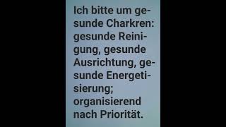 Gesunde Chakren nach Priorität  bitte die VideoBeschreibung beachten [upl. by Llywellyn110]