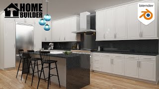 Easy Kitchen Design Tutorial In Blender [upl. by Smitty]