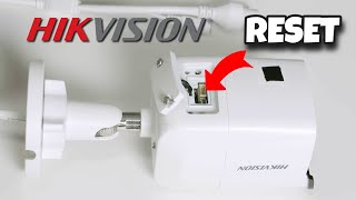 How to reset a Hikvision camera with a reset button [upl. by Showker610]