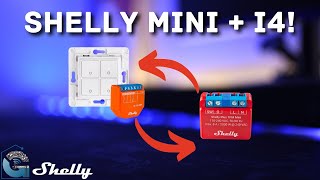 Como instalar Shelly Mini directamente num candeeiro LED e controlar com Shelly i4 [upl. by Meggi]