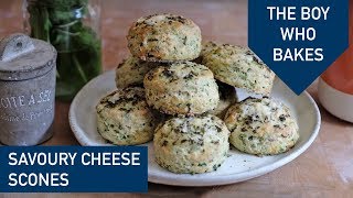 How To Make Savoury Scones  The Boy Who Bakes [upl. by Dazhahs]