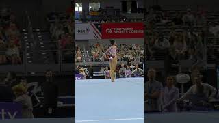 Sunisa Lee SlowMotion Floor Exercise FX 2024 Xfinity Championship Senior Women Session 2 Day 1 Part2 [upl. by Fellows]