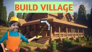 Lokicraft making our village beutiful pt 1 honeygaming95 gamingvideos lokicaft youtube builds [upl. by Ahsiadal]