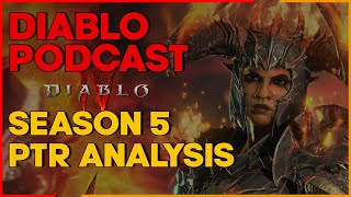 Season 5 PTR Analysis  The Diablo Podcast Episode 59 [upl. by Anayra140]