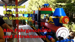 Legoland Deutschland in Günzburg  Achterbahnen im Freizeitpark  RANAusflugstipp für Familien [upl. by Cenac465]