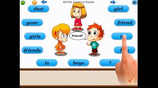 Sentence Builder IOS and Android app [upl. by Notluf866]