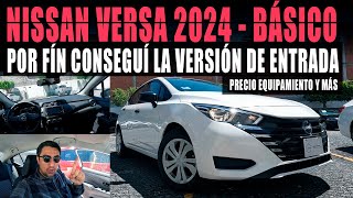 NISSAN VERSA SENSE 2024 🔴 VERSIÓN DE ENTRADA 🔥 PUEDE SUPERAR AL KIA K3 BÁSICO [upl. by Keeton]