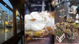 amsterdam school trip  fun exploring the City famous spots [upl. by Hildick]