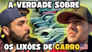 OS LIXOES DE CARROS NOS ESTADOS UNIDOS TUDO O QUE NAO TE CONTAM  REACT VLOG DO RODRIGAO EUABRASIL [upl. by Robet]