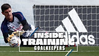 🧤 Courtois Altube amp Lunin  Train like a Real Madrid goalkeeper [upl. by Kerby]