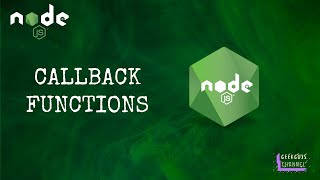 Node JS Callback Functions [upl. by Bloom]