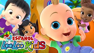 A Ram Sam Sam y 2 horas de música infantil y canción de acción con LooLoo Kids en español [upl. by Kenney]