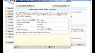 FritzBox WLan Konfiguration [upl. by Lednew58]