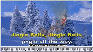 Christmas Songs and Carols  Jingle Bells Karaoke with Lyrics  YouTube [upl. by Burl]