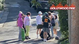 Josh Richards Nessa Barret amp Jaden Hossler Hang Out And Film Together  12121 [upl. by Flo]