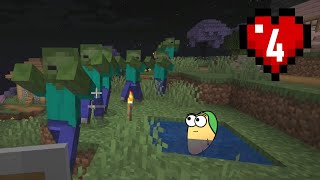 The nether portal quest  Minecraft Survival PART 4 [upl. by Philly]