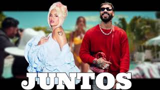 Anuel  Karol g  JUNTOS IA prod by huevo music [upl. by Orthman615]