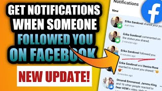 FACEBOOK FOLLOWERS SETTINGS 2022  HOW TO GET NOTIFICATION WHEN SOMEONE FOLLOWED YOU ON FACEBOOK [upl. by Lorene927]