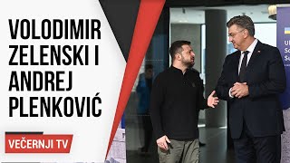 Zelenski Ukrajina računa na pravedan mir Plenković Putinova agresija promijenila je politiku EU [upl. by Roslyn410]