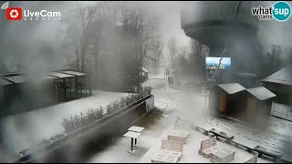 Prvi snijeg  Live Cam Croatia [upl. by Farleigh]