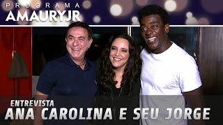 Entrevista  Ana Carolina e Seu Jorge [upl. by Durkee676]