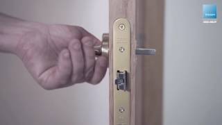 Residential Handle replacement and installation – TESA ASSA ABLOY [upl. by Sclar]