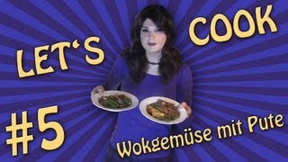 Lets Cook 5  Wokgemüse mit Pute [upl. by Ardnaiek]