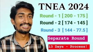 TNEA 2024 Counselling Round Prediction amp Explanation Video  13 Days Process  TTG [upl. by Niroht]