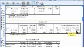 Linear Regression  SPSS part 4 [upl. by Belsky221]