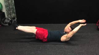 How To Do V Sit Ups  At Home Core Exercises [upl. by Id836]