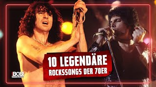 10 legendäre Rocksongs der 70er [upl. by Orenid]