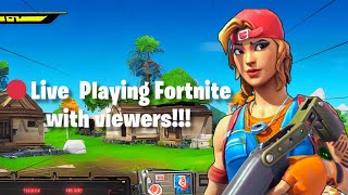 PLAYING FORTNITE with VIEWERS  17k SUBS Special [upl. by Annauqal]